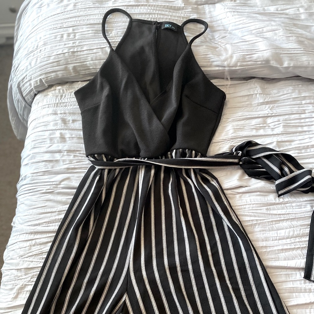 Black & White Jumpsuit